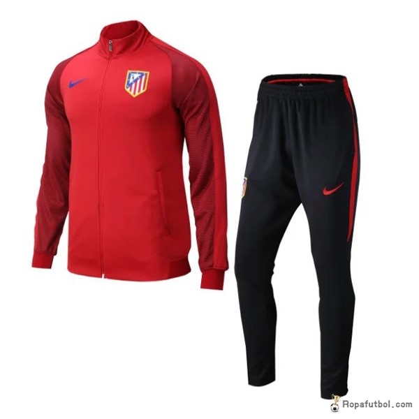 Chandal Atlético de Madrid 2016/17 Rojo Negro